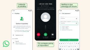 WhatsApp alza il livello di sicurezza: più passkey, password più forti e nuove difese contro le chiamate sospette