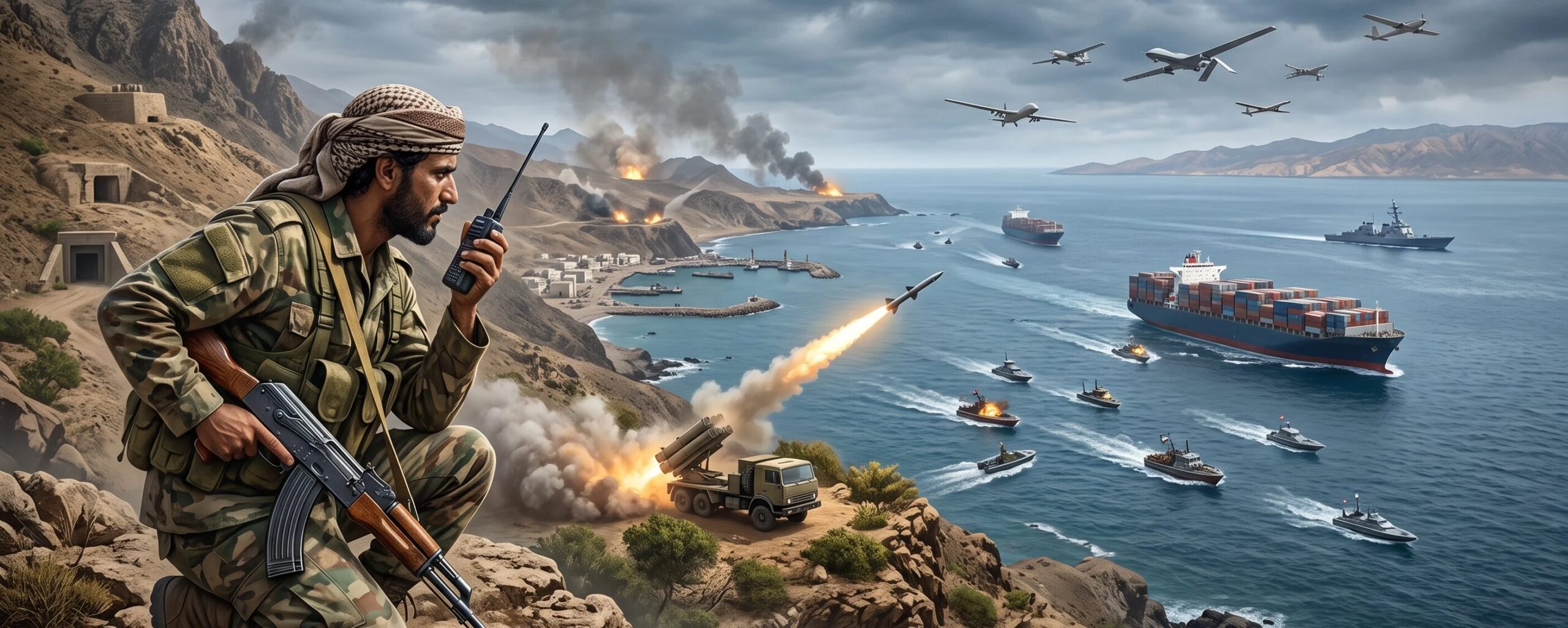 L’arsenale degli Houthi: missili iraniani, droni e tecnologia cinese