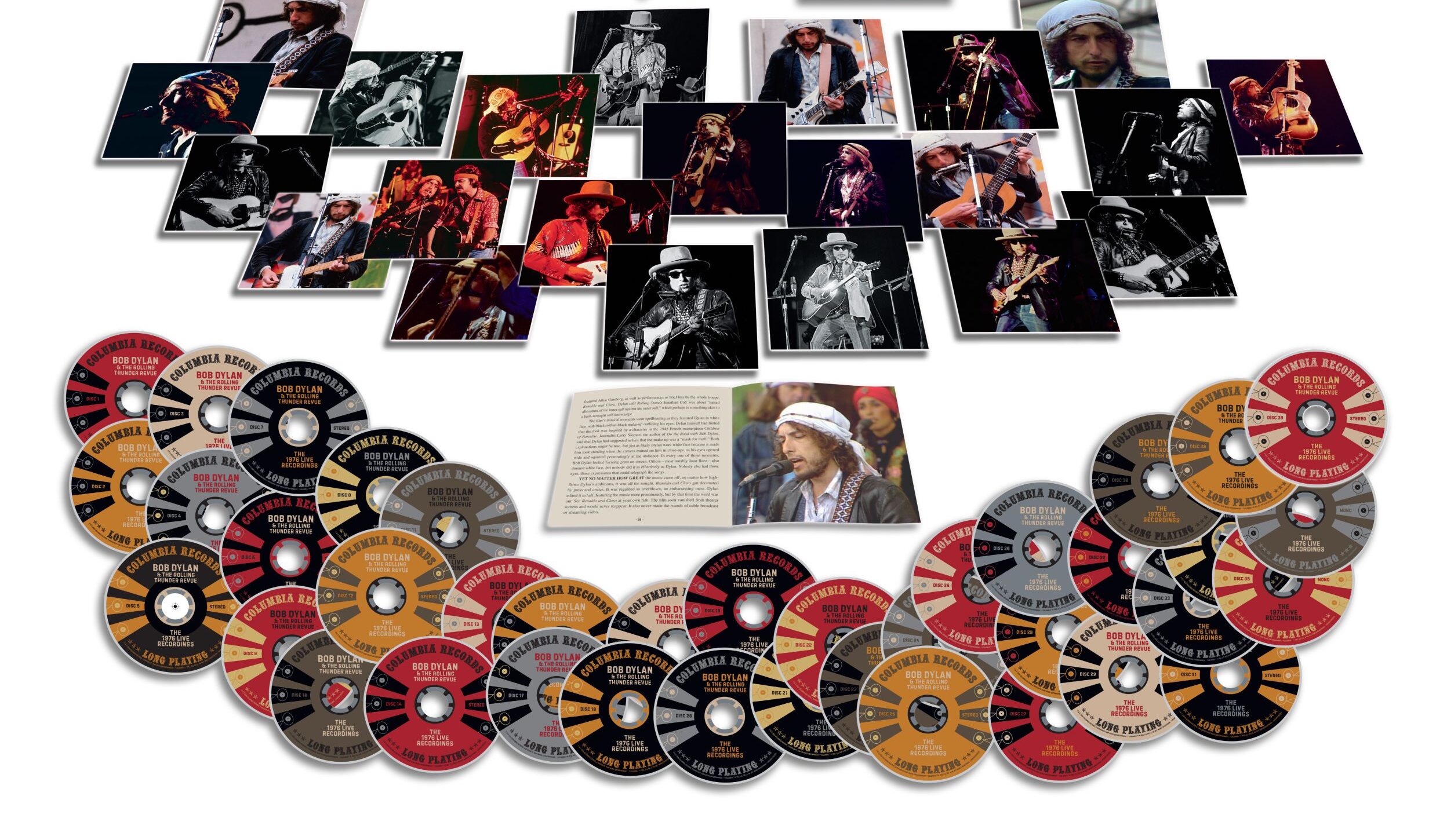 Bob Dylan: 39 cd per rivivere il leggendario tour del 1976