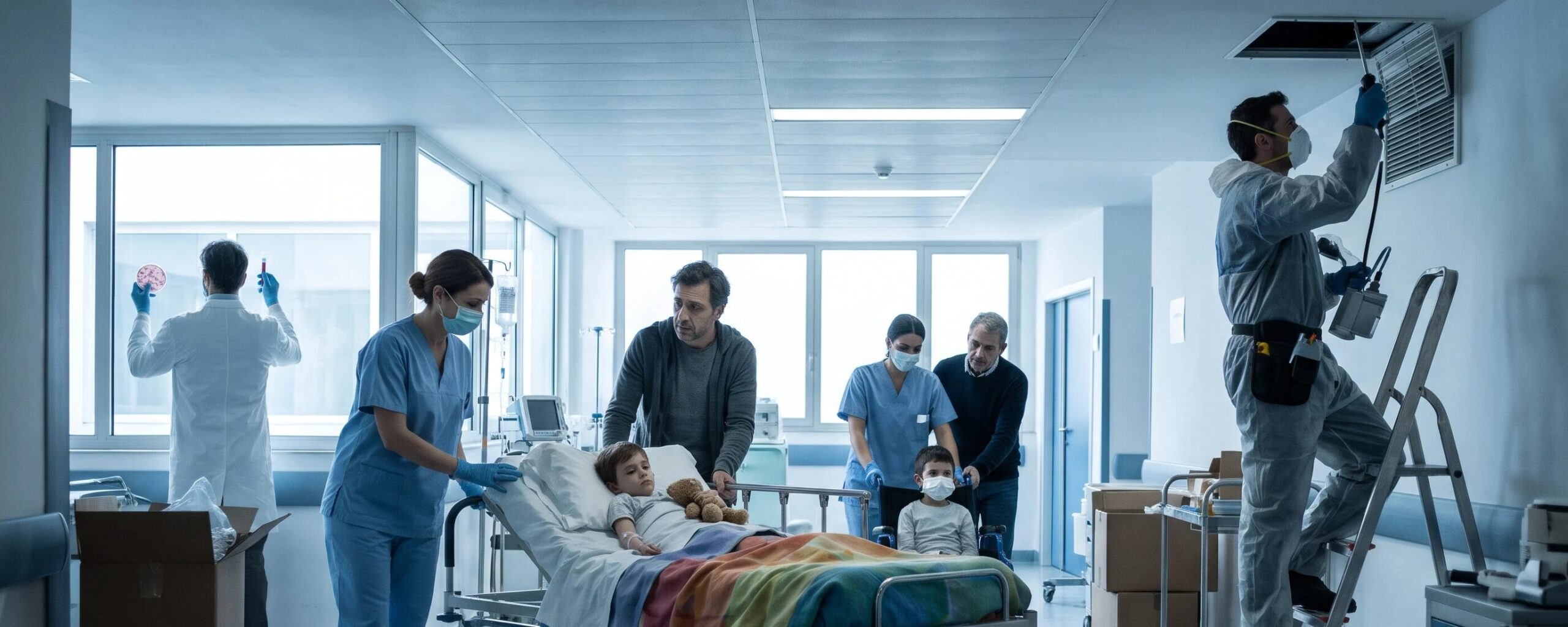 «Attacca i polmoni e resiste alle cure»: cos’è la muffa killer che ha fatto evacuare un ospedale a Padova