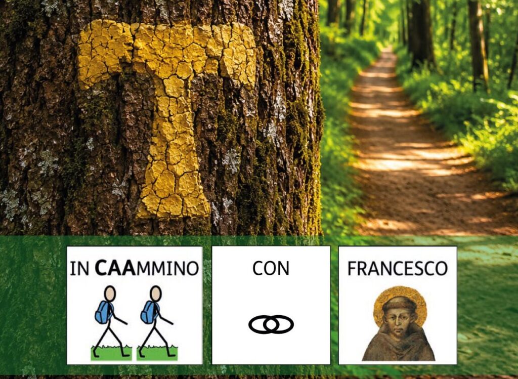 Simboli al posto delle parole. Ora i Cammini di San Francesco sono accessibili a tutti